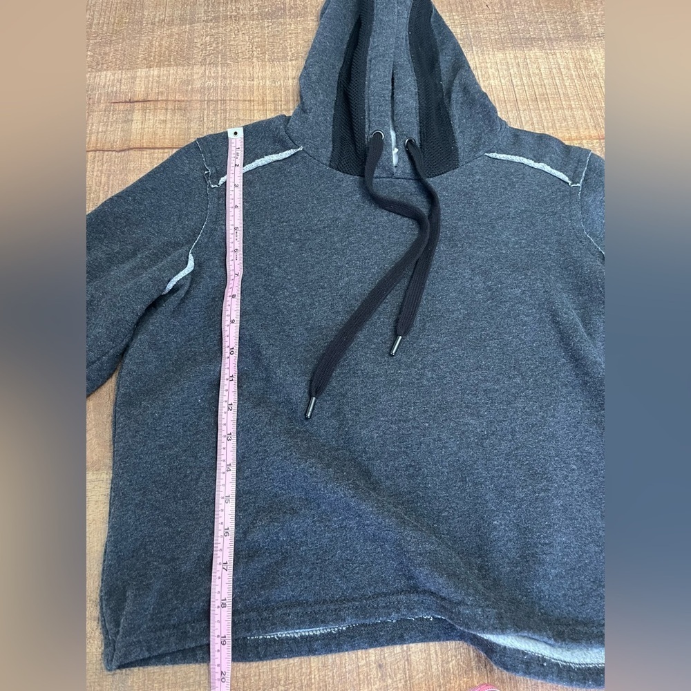 BCBGeneration Charcoal Gray Hoodie - Picture 6 of 8